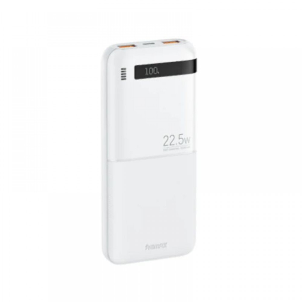 Remax RPP-71 Piloteer Power Bank 10000mAh 22.5W – PD & QC 3.0 με USB-A/USB-C -Λευκό Αξεσουάρ 