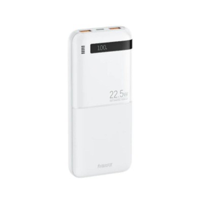 Remax RPP-71 Piloteer Power Bank 10000mAh 22.5W – PD & QC 3.0 με USB-A/USB-C -Λευκό