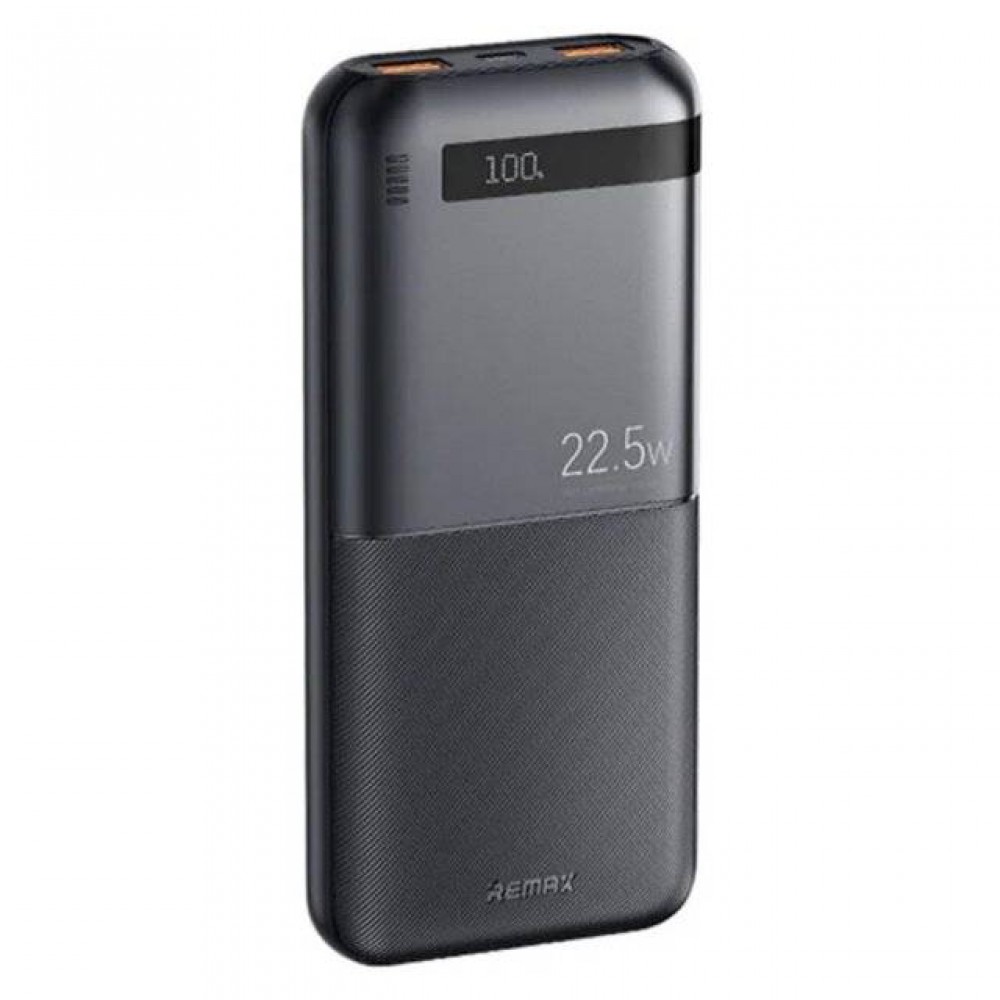 Remax RPP-71 Piloteer Power Bank 10000mAh 22.5W – PD & QC 3.0 με USB-A/USB-C -Μαύρο Αξεσουάρ 