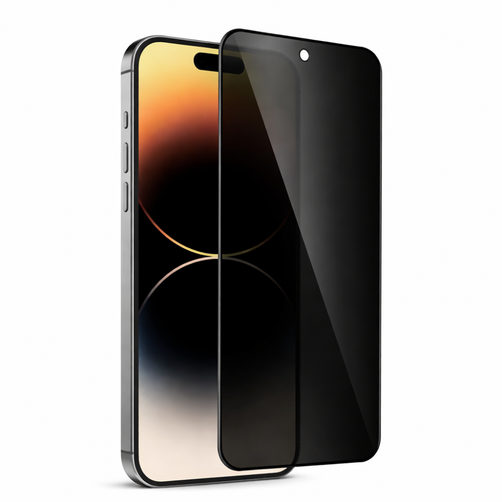 Privacy Αντιχαρακτικό Γυαλί Πλήρους Κάλυψης Για iPhone 12 / 12 Pro –Matte Προστασία οθόνης