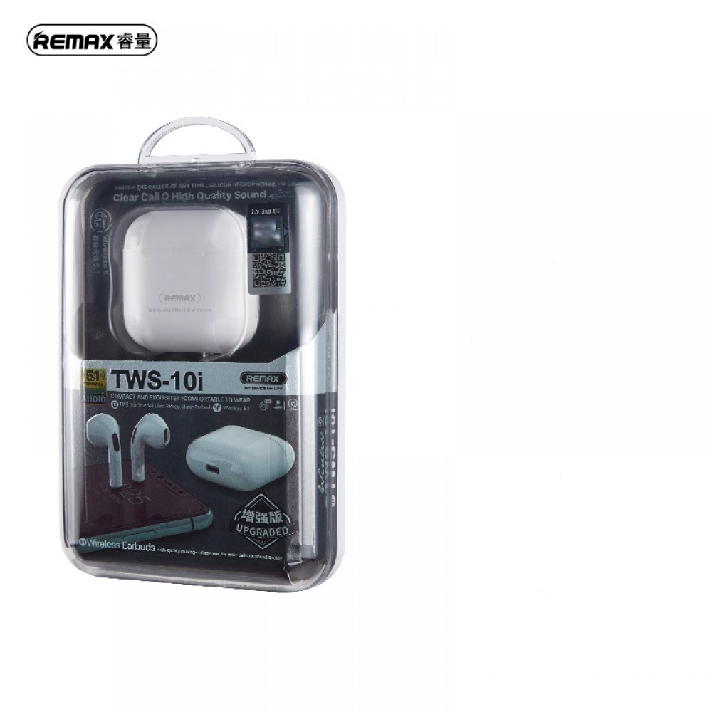 REMAX TWS-10i Wireless Stereo Earbuds  -Λευκό Αξεσουάρ 