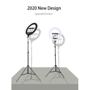 Λάμπα LED Ring Lamp Light 53cm Τριών Βάσεων Κινητού με τηλεκοντρόλ & Τρίποδο Αξεσουάρ 