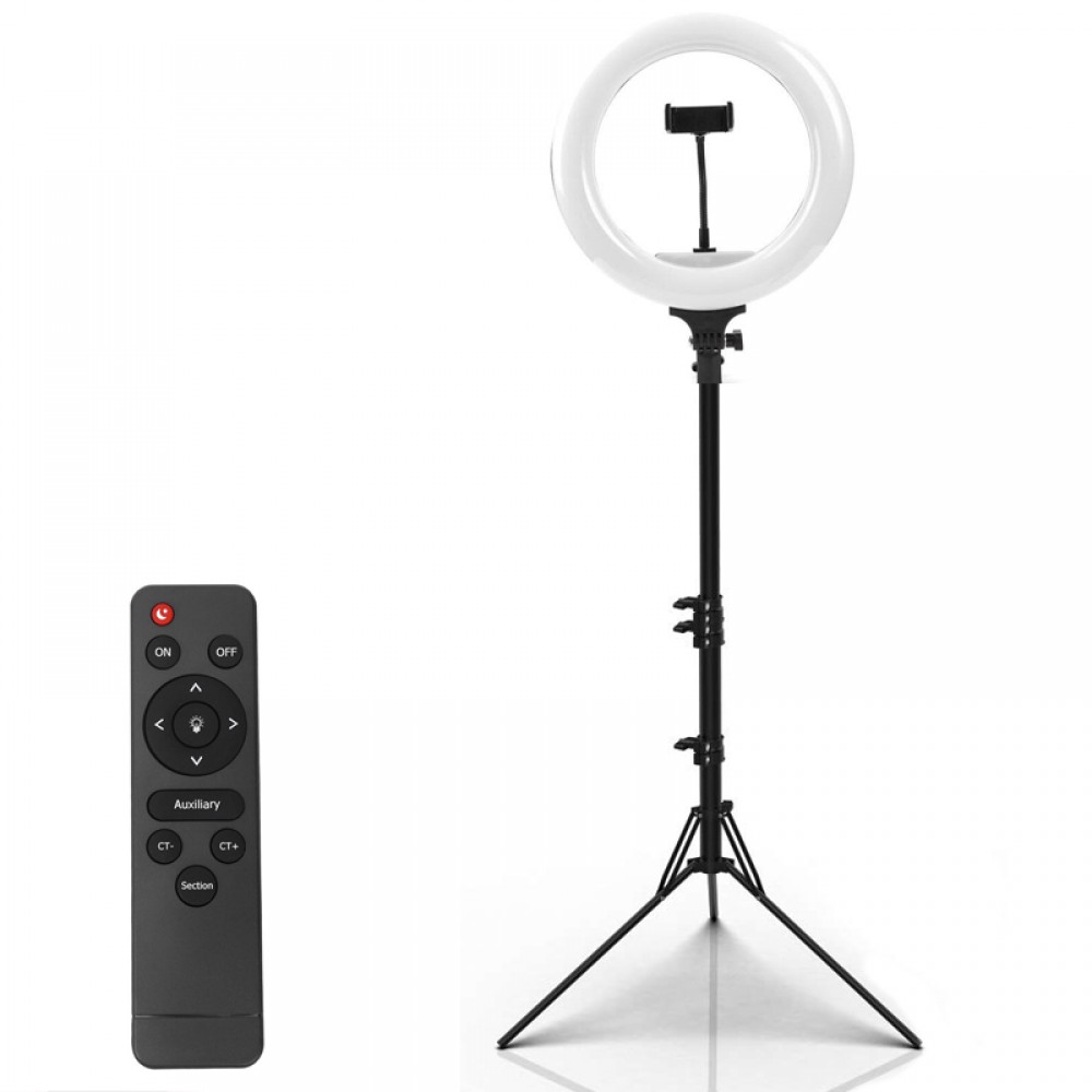 Λάμπα LED Ring Lamp Light 12" με τηλεκοντρόλ με Τρίποδο Αξεσουάρ 