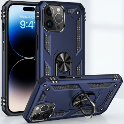 Θήκη iPhone 14 Pro Max Rugged Armor Cover -Dark Blue