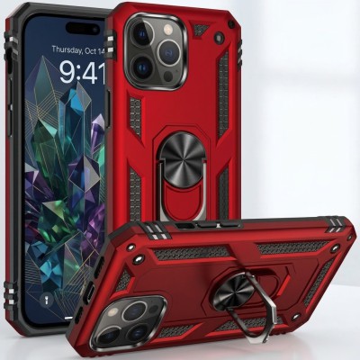 Θήκη iPhone 14 Pro Max Rugged Armor Cover -Red