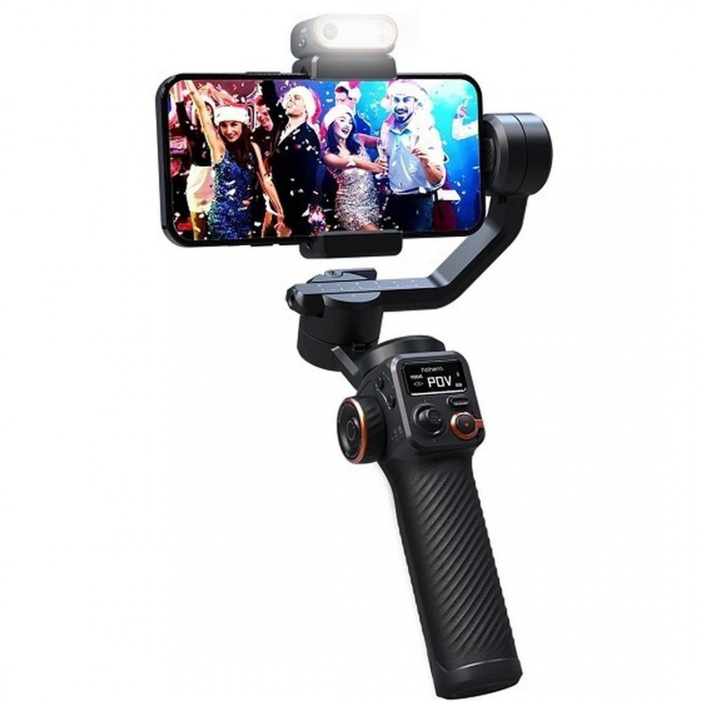 Hohem iSteady M6 Kit (with Fill Light & AI sensor) Gimbal Κινητού με Σταθεροποιητή 3 Αξόνων και 18 ώρες λειτουργίας -Μαύρο Διάφορα