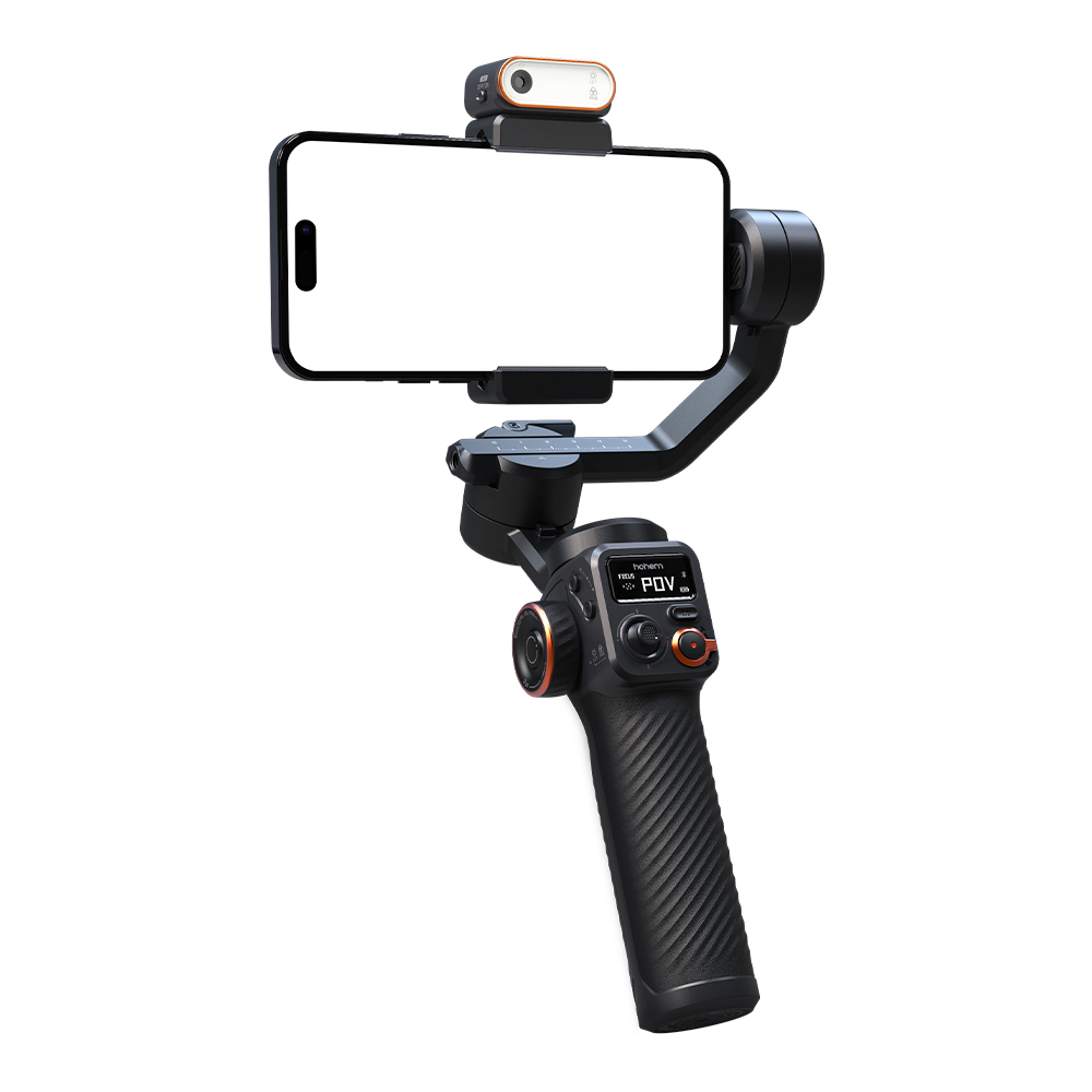 Hohem iSteady M6 Kit (with Fill Light & AI sensor) Gimbal Κινητού με Σταθεροποιητή 3 Αξόνων και 18 ώρες λειτουργίας -Μαύρο Διάφορα