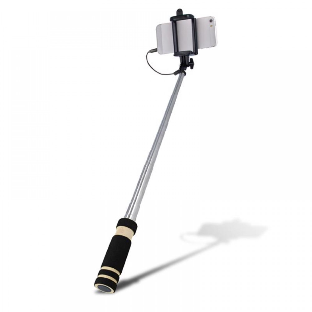 Setty Mini Selfie Stick Monopod με καλώδιο για Smartphones/Camera - Black Αξεσουάρ 