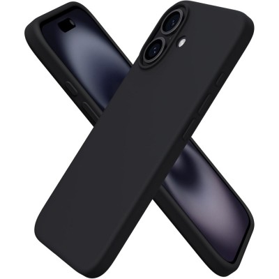 Θήκη Σιλικόνης Slim Fit Για iPhone 17 5G –Μαύρο
