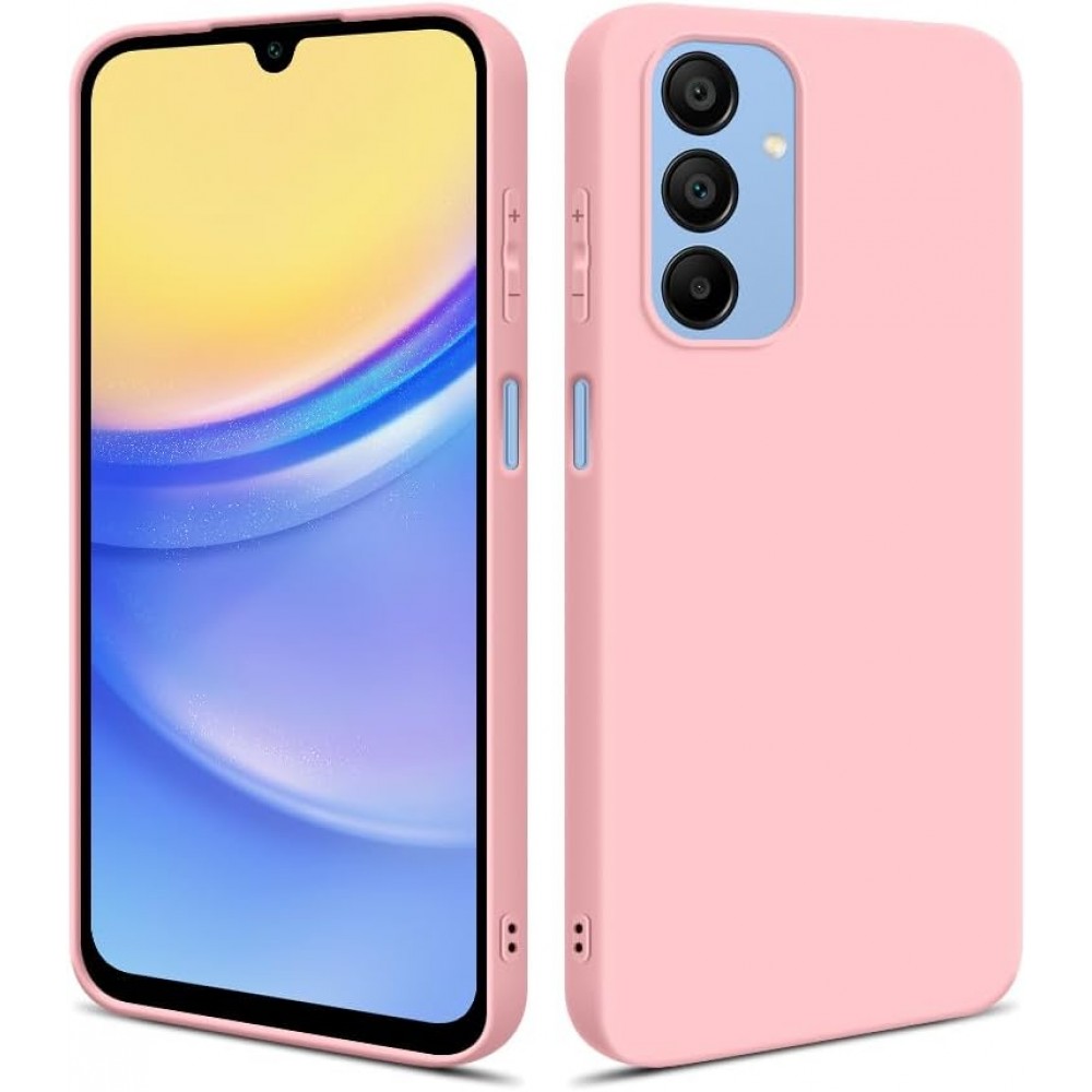 Θήκη Σιλικόνης Slim Fit Για Samsung Galaxy A15 4G / 5G –Ροζ Θήκες Smartphone