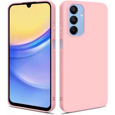 Θήκη Σιλικόνης Slim Fit Για Samsung Galaxy A15 4G / 5G –Ροζ