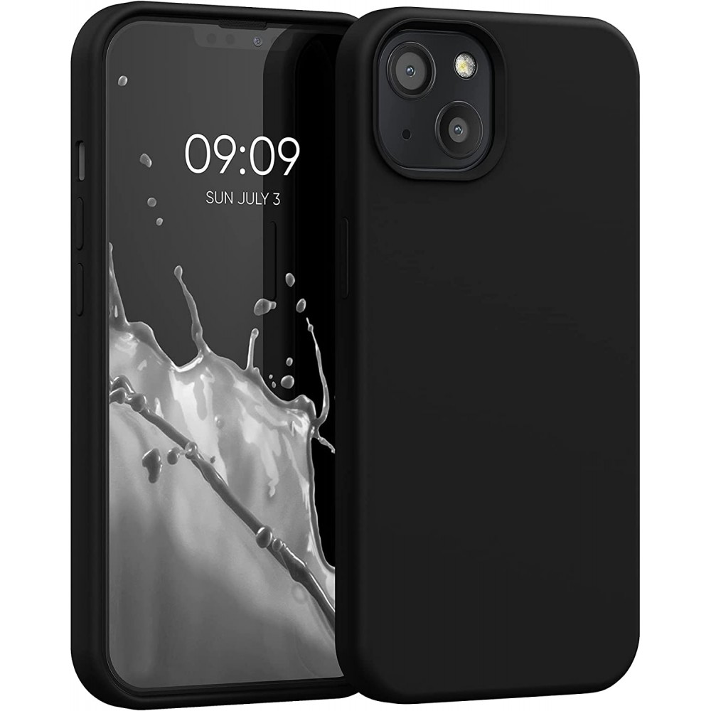 Θήκη Σιλικόνης Slim Fit Για iPhone 15 Plus 5G –Μαύρο Θήκες iPhone