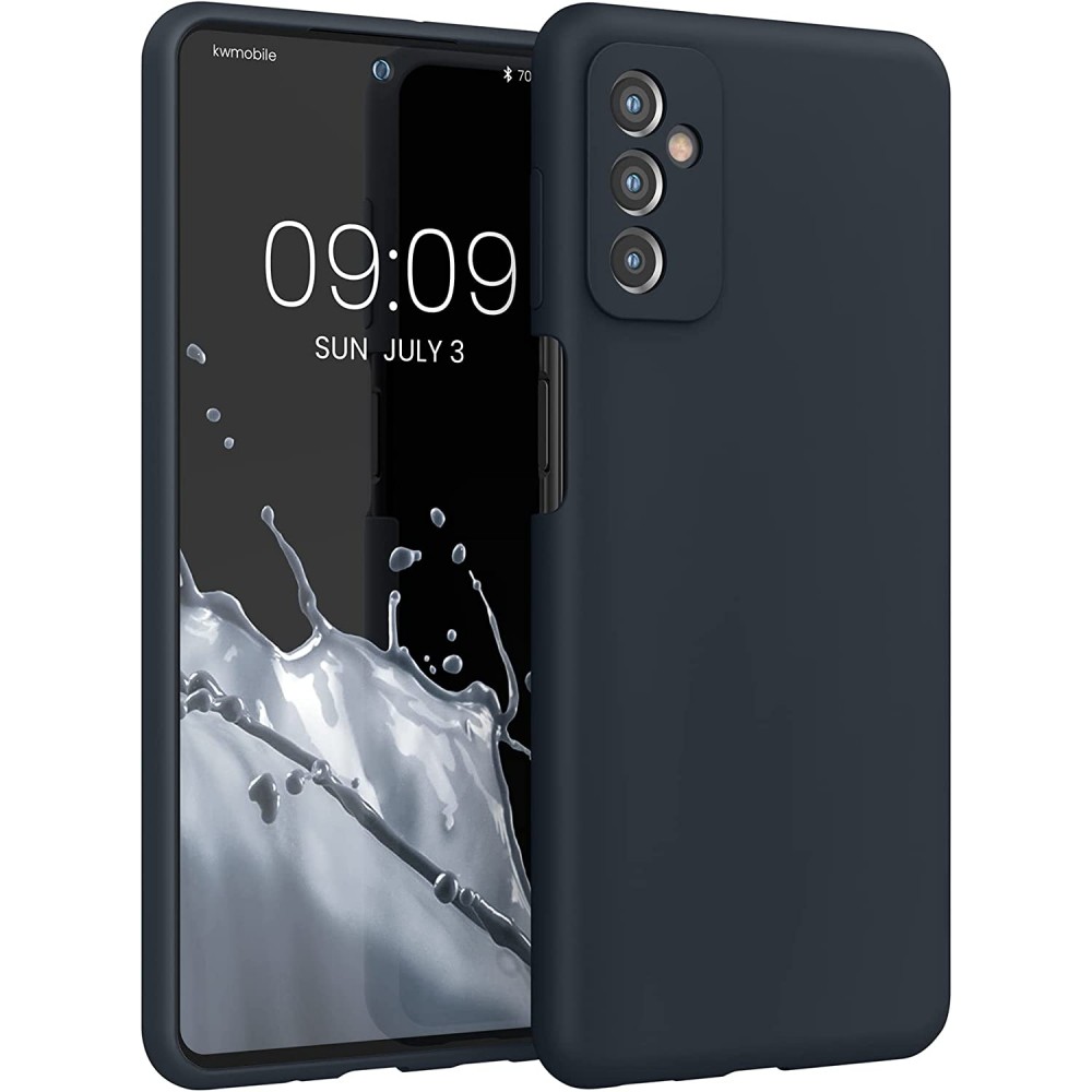 Θήκη Σιλικόνης Slim Fit Για Samsung Galaxy A15 4G / 5G –Σκούρο Μπλε Θήκες Smartphone