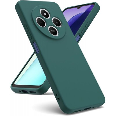 Θήκη Σιλικόνης Slim Fit Για Xiaomi Redmi 14C / Poco C75 4G –Green Forest