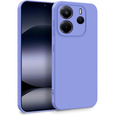 Θήκη Σιλικόνης Slim Fit Για Xiaomi Redmi Note 14 4G –Λιλά