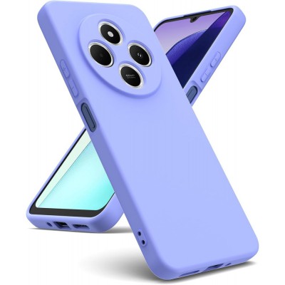 Θήκη Σιλικόνης Slim Fit Για Xiaomi Redmi 14C / Poco C75 4G –Λιλά