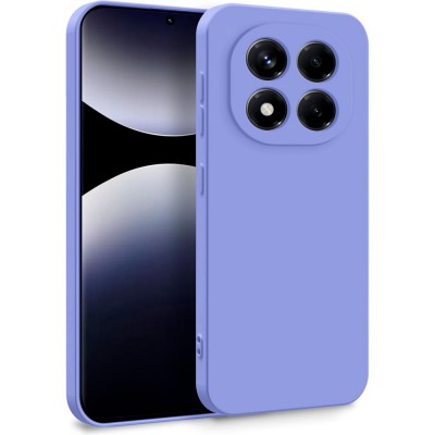 Θήκη Σιλικόνης Slim Fit Για Xiaomi Note 14 Pro Plus 5G –Λιλά