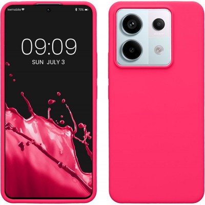 Θήκη Σιλικόνης Slim Fit Για Xiaomi Redmi Note 13 Pro 5G / Poco X6 5G –Φούξια