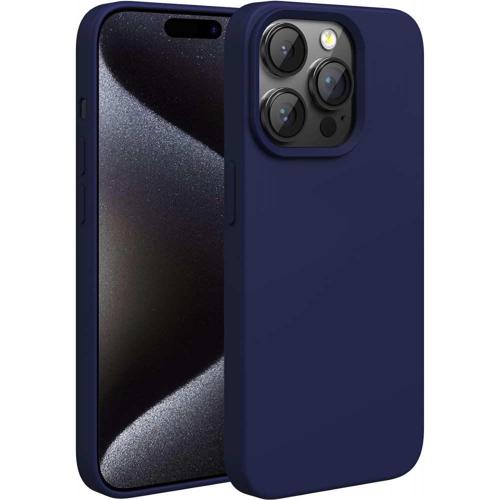 Θήκη Σιλικόνης Slim Fit Για iPhone 13 Pro Max –Μαύρο Θήκες iPhone