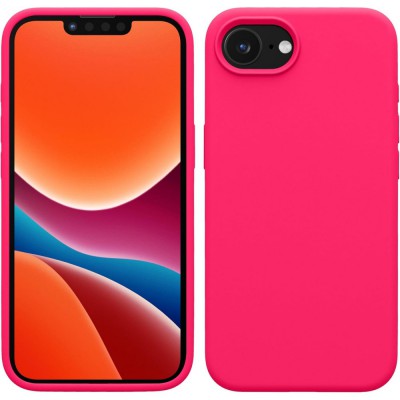 Θήκη Σιλικόνης Slim Fit Για iPhone 17e –Φούξια