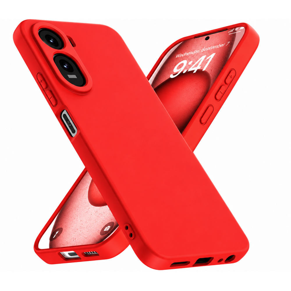 Θήκη Σιλικόνης Slim Fit Για Xiaomi Redmi A7 Pro –Κόκκινο Θήκες Smartphone