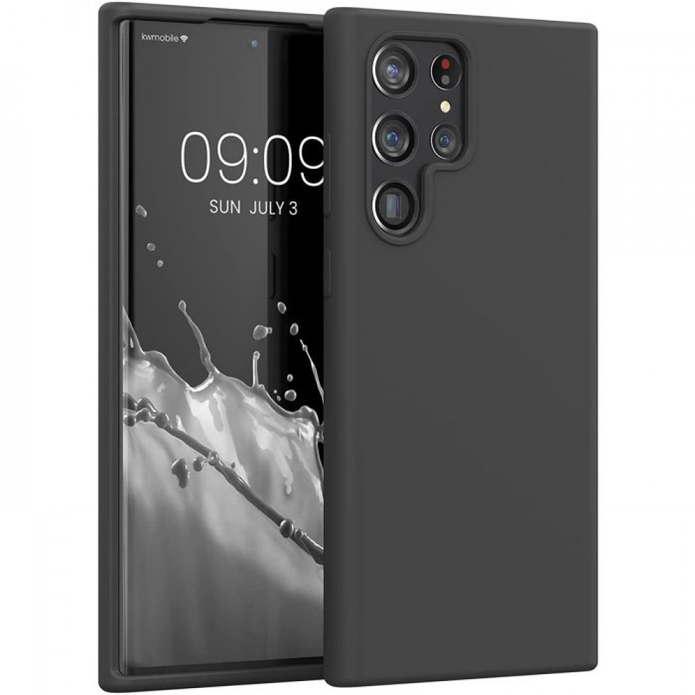 Θήκη Σιλικόνης Slim Fit Για Samsung Galaxy S25 Ultra –Μαύρο Θήκες Smartphone