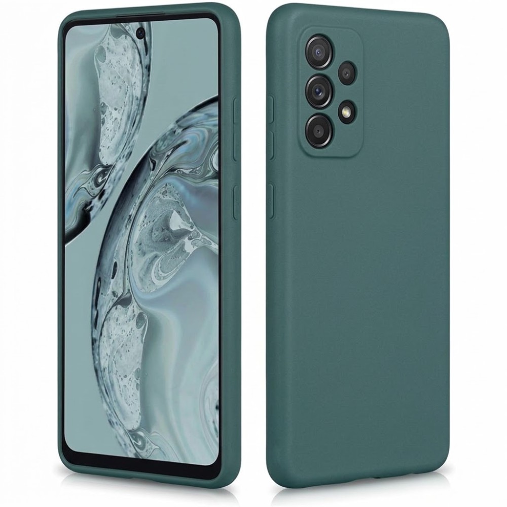Θήκη Σιλικόνης Για Samsung Galaxy A52 / A52s Soft Case 2.0mm –Forest Green Θήκες Smartphone
