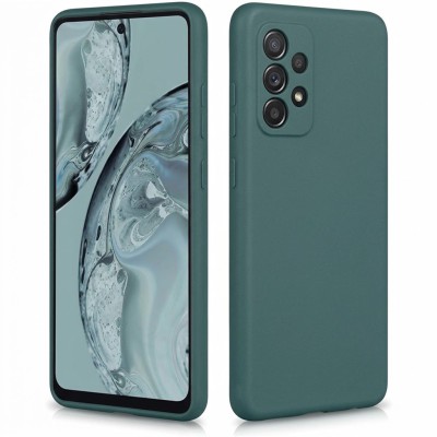 Θήκη Σιλικόνης Για Samsung Galaxy A52 / A52s Soft Case 2.0mm –Forest Green