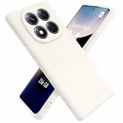 Θήκη Σιλικόνης Για Xiaomi Note 14 Pro Plus 5G Soft Case 2.0mm –Λευκό