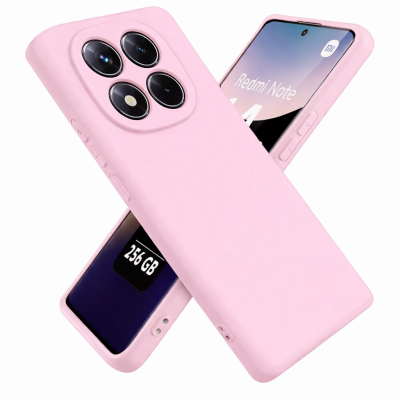 Θήκη Σιλικόνης Για Xiaomi Note 15 Pro 5G Soft Case 2.0mm –Ροζ