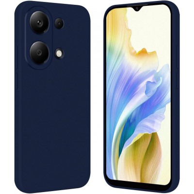 Θήκη Σιλικόνης Για Xiaomi Redmi Note 13 Pro 4G / Poco M6 Pro 4G Soft Case 2.0mm –Μπλε