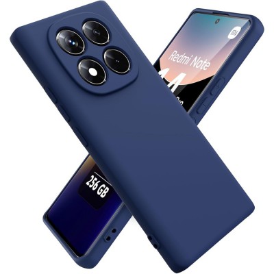 Θήκη Σιλικόνης Για Xiaomi Note 15 Pro 5G Soft Case 2.0mm –Σκούρο Μπλε