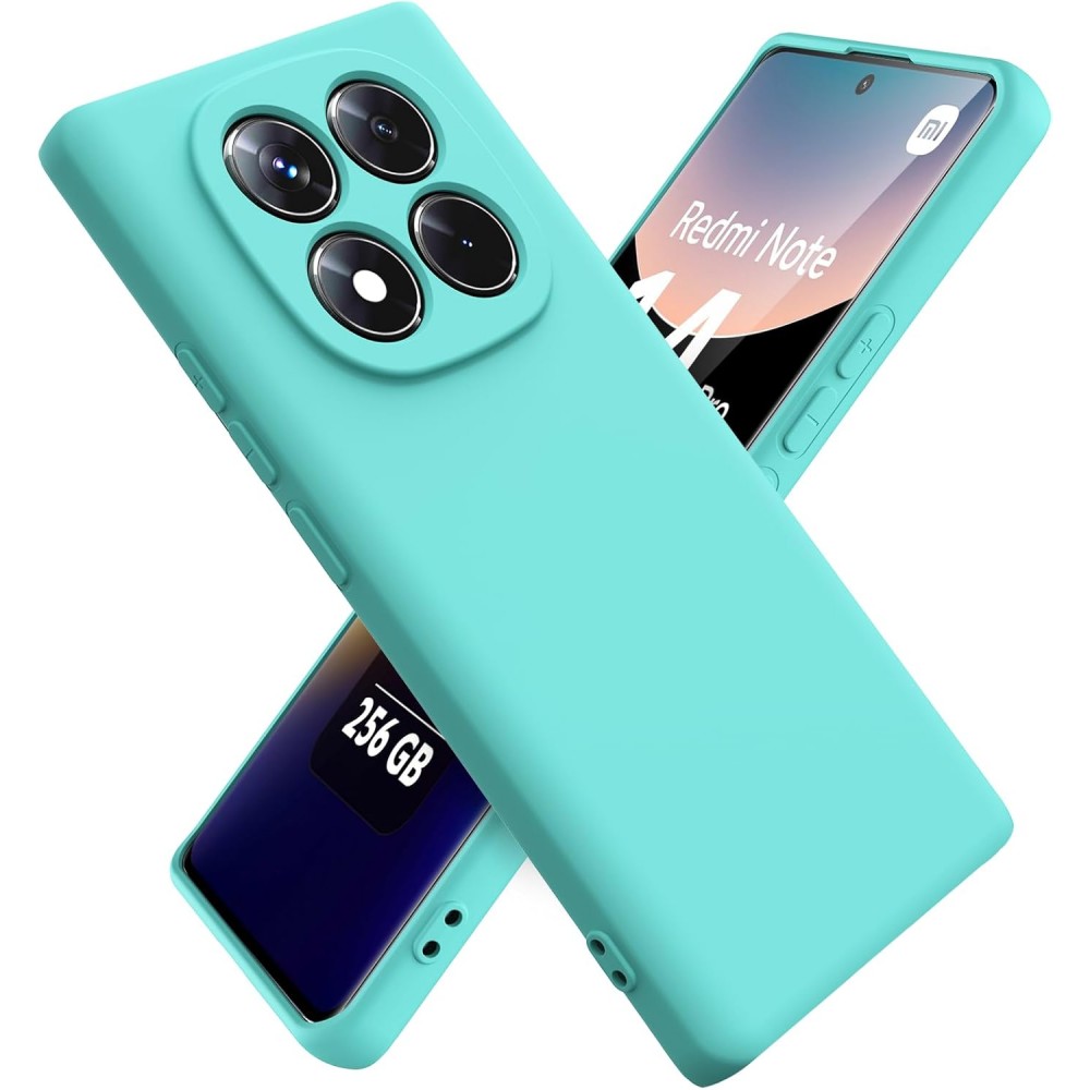 Θήκη Σιλικόνης Για Xiaomi Note 15 Pro Plus 5G Soft Case 2.0mm –Τιρκουάζ Θήκες Smartphone