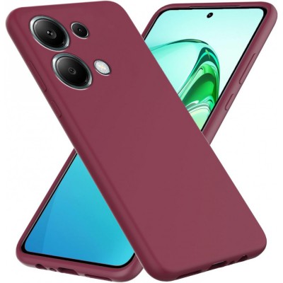 Θήκη Σιλικόνης Για Xiaomi Redmi Note 13 Pro 4G / Poco M6 Pro 4G Soft Case 2.0mm –Μπορντό