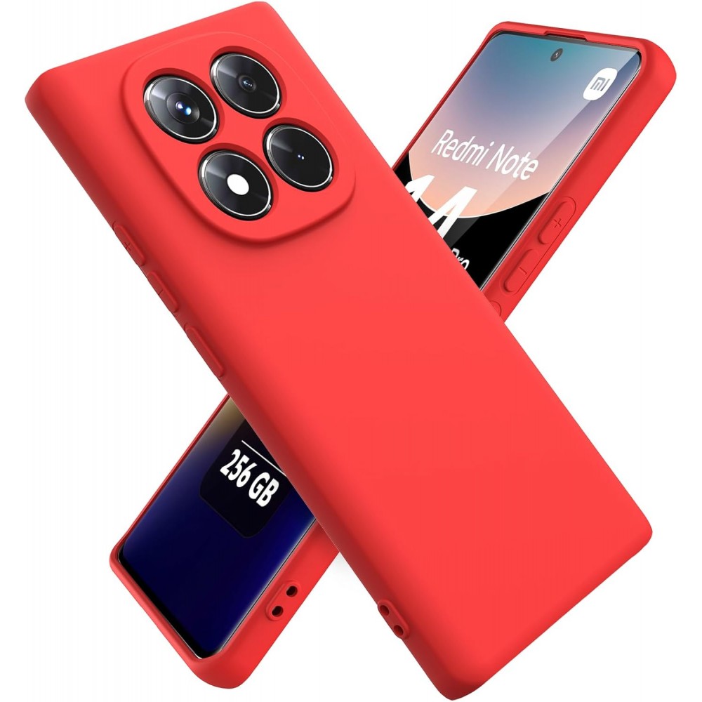 Θήκη Σιλικόνης Για Xiaomi Note 15 5G Soft Case 2.0mm –Κόκκινο Θήκες Smartphone