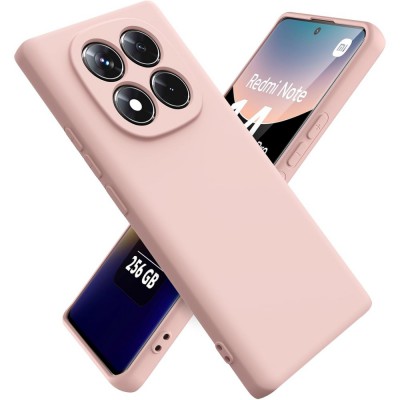Θήκη Σιλικόνης Για Xiaomi Note 14 Pro Plus 5G Soft Case 2.0mm –Ροζ Nude