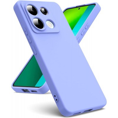 Θήκη Σιλικόνης Για Xiaomi Redmi Note 13 Pro 4G / Poco M6 Pro 4G Soft Case 2.0mm –Λιλά