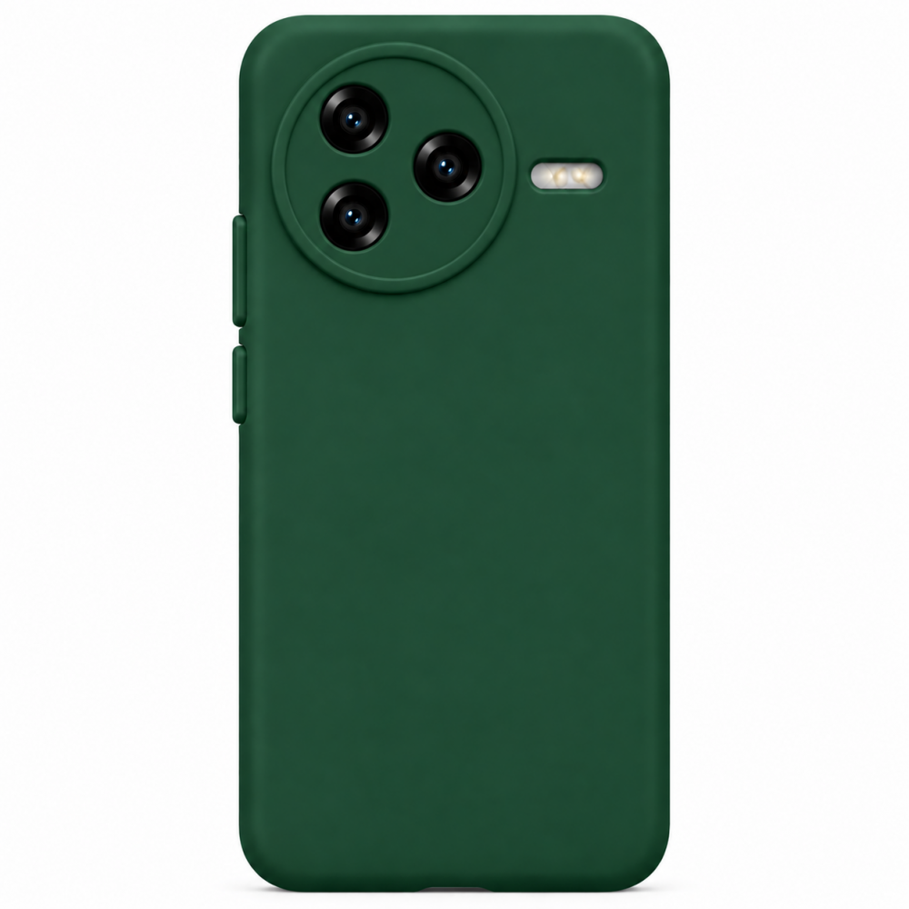 Θήκη Σιλικόνης Για Xiaomi Poco F7 Pro 5G Soft Case 2.0mm –Green Forest Θήκες Smartphone