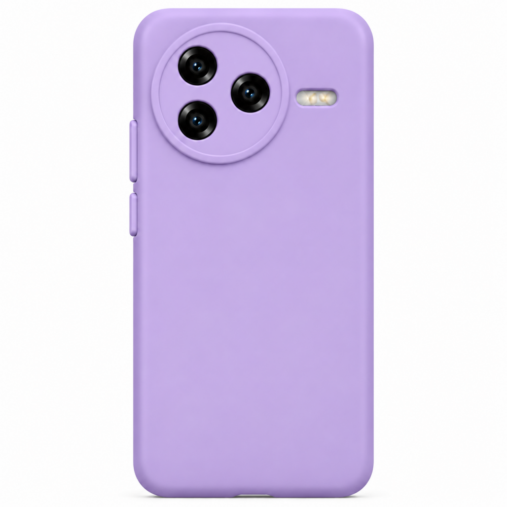 Θήκη Σιλικόνης Για Xiaomi Poco F7 Pro 5G Soft Case 2.0mm –Λιλά Θήκες Smartphone