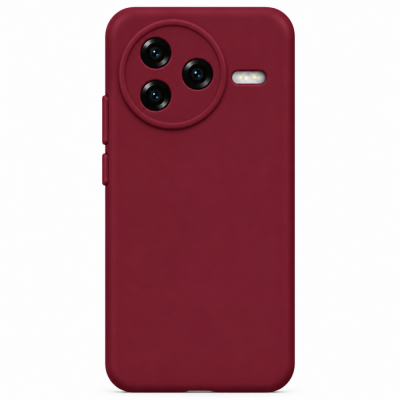 Θήκη Σιλικόνης Για Xiaomi Poco F7 Pro 5G Soft Case 2.0mm –Μπορντό