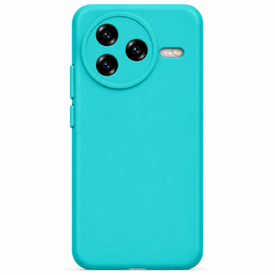 Θήκη Σιλικόνης Για Xiaomi Poco F7 Pro 5G Soft Case 2.0mm –Τιρκουάζ