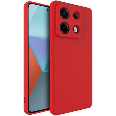 Θήκη Σιλικόνης Για Xiaomi Redmi Note 13 Pro 5G / Poco X6 5G Soft Case 2.0mm –Κόκκινο
