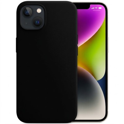 Θήκη Σιλικόνης Για iPhone 14 Soft Case 2.0mm –Μαύρο