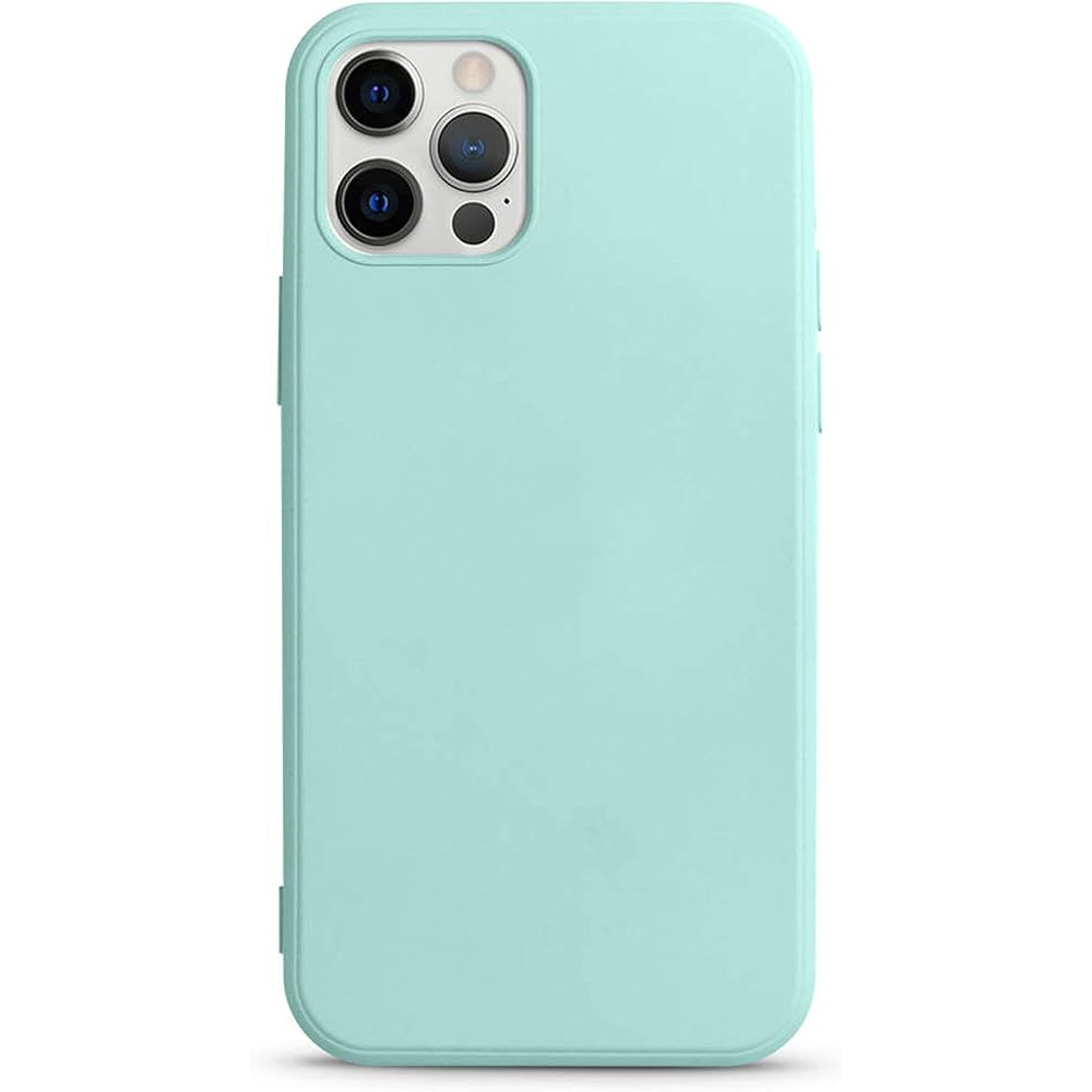 Θήκη Σιλικόνης Για iPhone 12 Pro Max Soft Case 2.0mm –Τιρκουάζ Θήκες iPhone