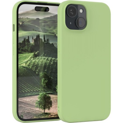 Θήκη Σιλικόνης Για iPhone 15 5G Soft Case 2.0mm –Λαχανί
