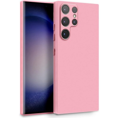 Θήκη Σιλικόνης Για Samsung Galaxy S25 Ultra Soft Case 2.0mm –Ροζ