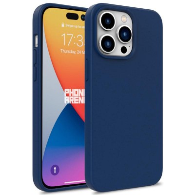 Θήκη Σιλικόνης Για iPhone 16 Pro 5G Soft Case 2.0mm –Σκούρο Μπλε