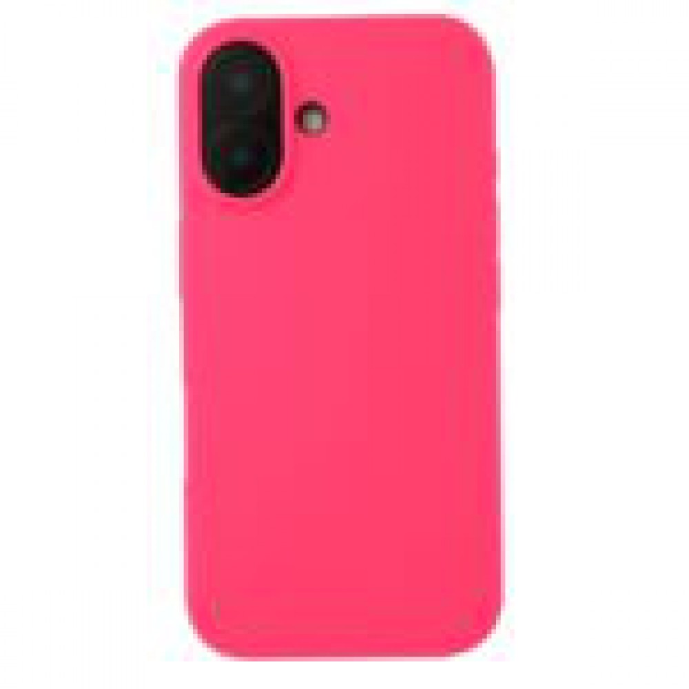 Θήκη Σιλικόνης Για iPhone 16 5G Soft Case 2.0mm –Φούξια Θήκες iPhone