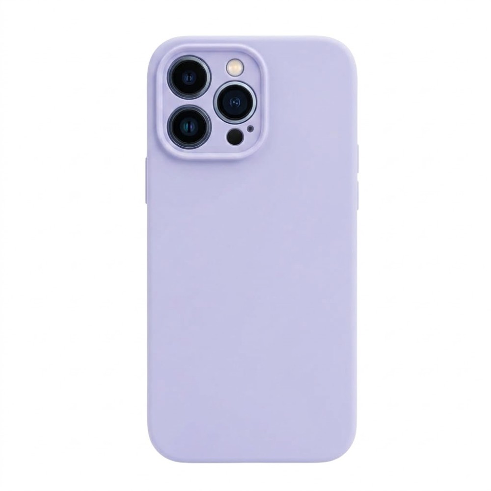 Θήκη Σιλικόνης Για iPhone 14 Pro Max Soft Case 2.0mm –Λιλά Θήκες iPhone