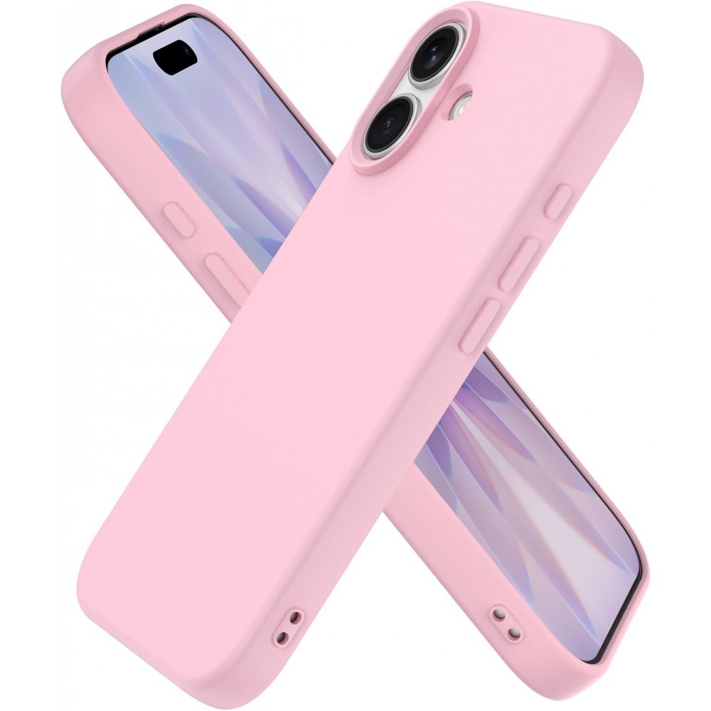Θήκη Σιλικόνης Για iPhone 17 5G Soft Case 2.0mm –Ροζ Θήκες iPhone